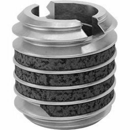 BSC PREFERRED Easy-to-Install Thread-Lock Insert 18-8 Stainless ST with Thick Wall M6x1mm Thread 10.5mm L, 5PK 97120A230